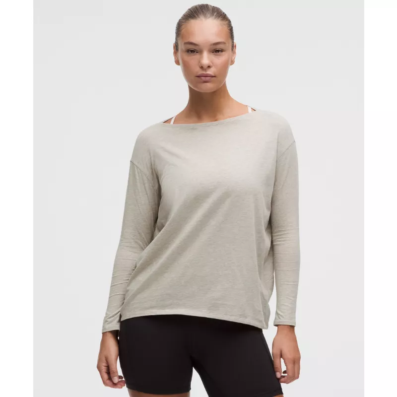 Back In Action Organic Cotton-Blend Long-Sleeve Shirt