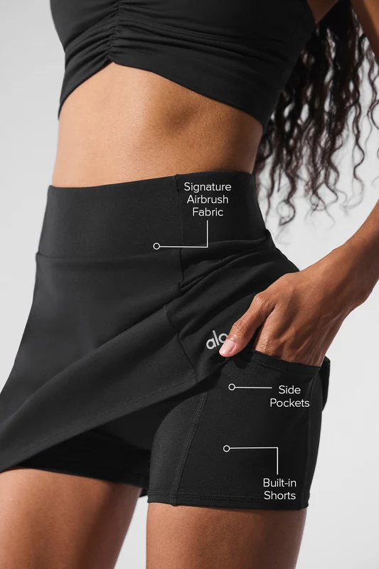 Airbrush High-Waist Good Form Tennis Skirt
