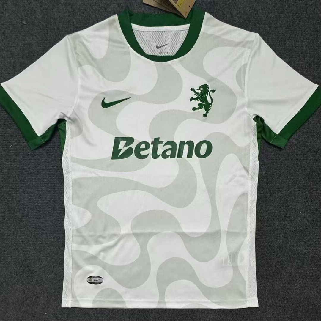 Lisbon Athletic 25-26 away training jersey short sleeved fan version