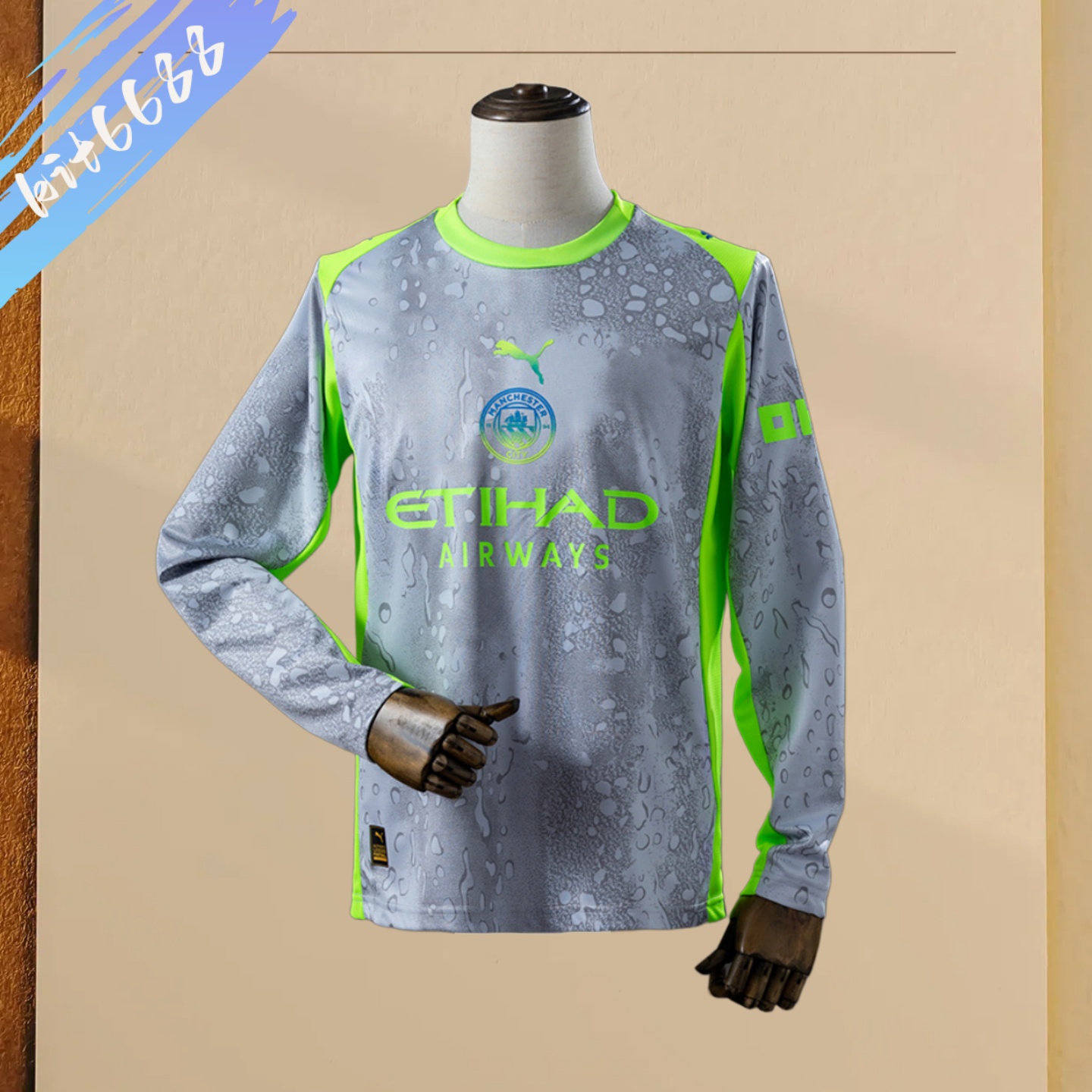 25/26 Manchester City Third Away Long Sleeve Football Shirt (Fans)