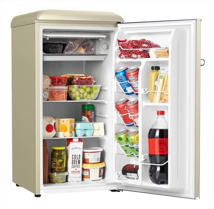 TECHLIFE - Frigorifero tavolo TFFTR100CR Classe E 95lt-Crema