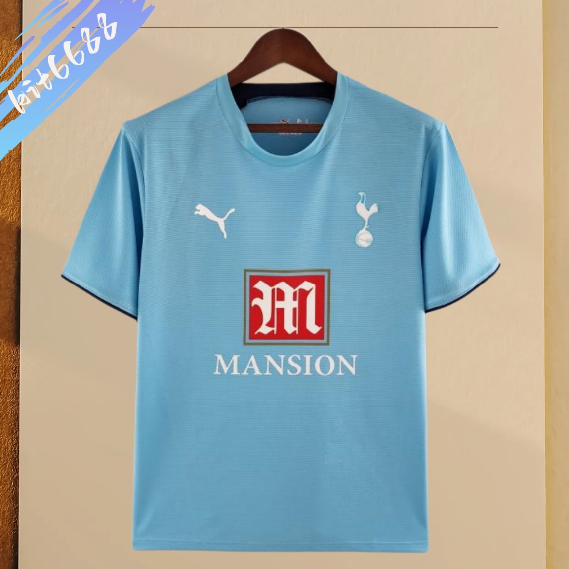 2006/2007 Tottenham Hotspur Away Retro  Football Shirt (Fan Edition)