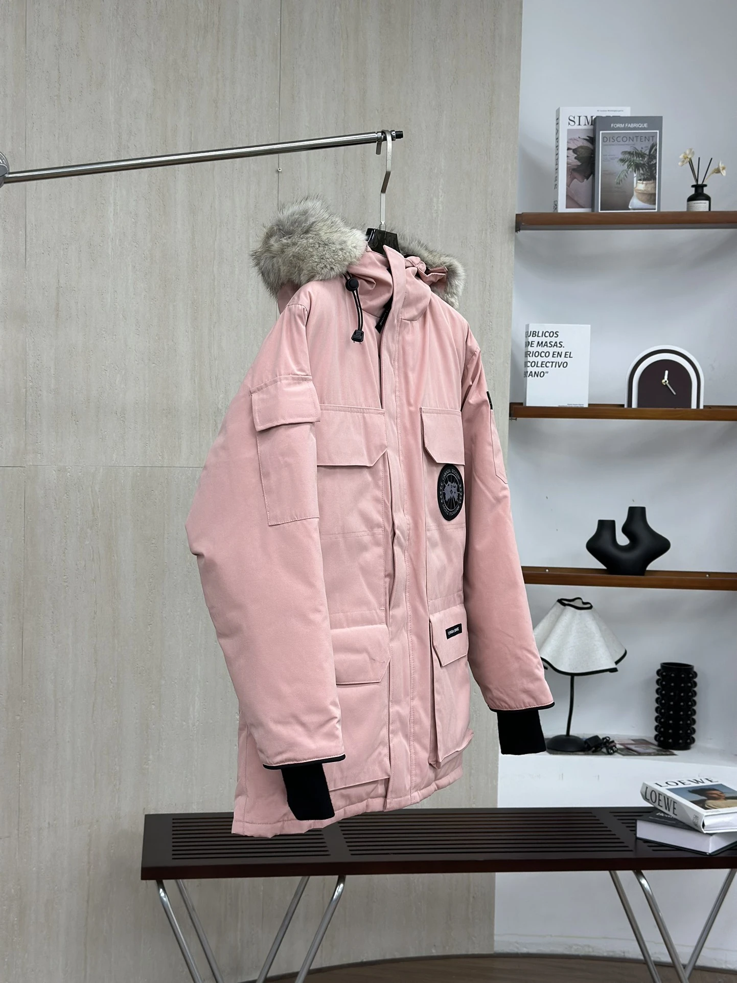 Canada Goose premium quality down jackets are made of 95% goose down.