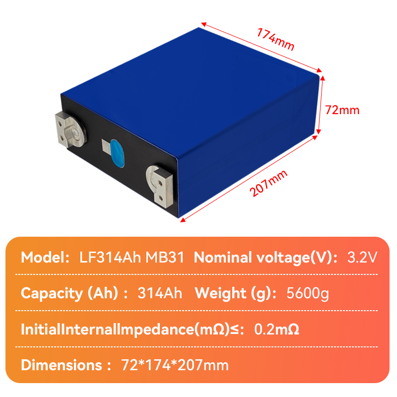 3.2v 314ah Lifepo4 Battery