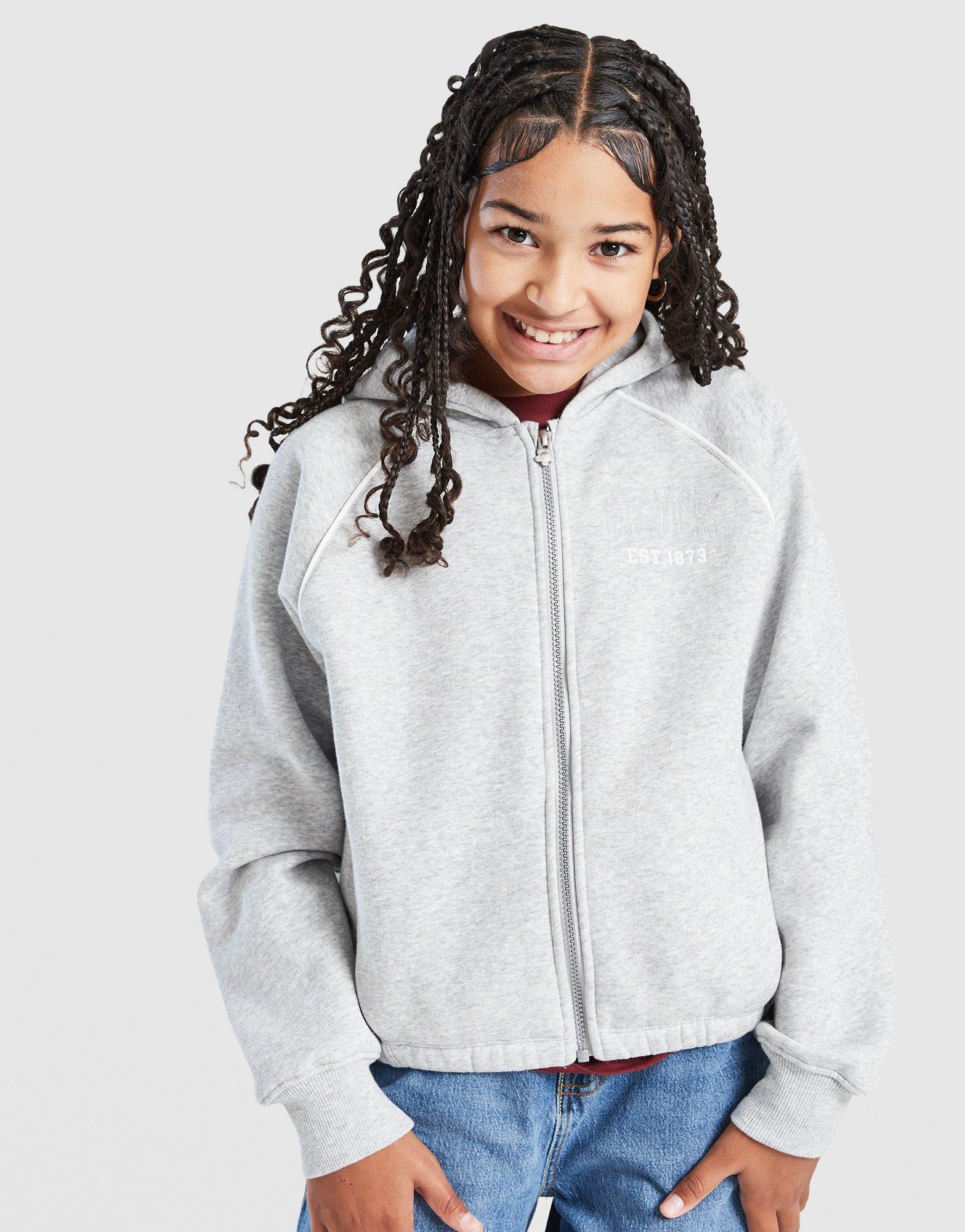LEVI'S Girls' Full Zip Hoodie Kinder