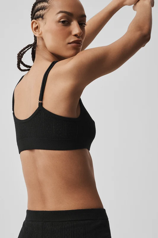 Pointelle Sweater Be Mine Bra