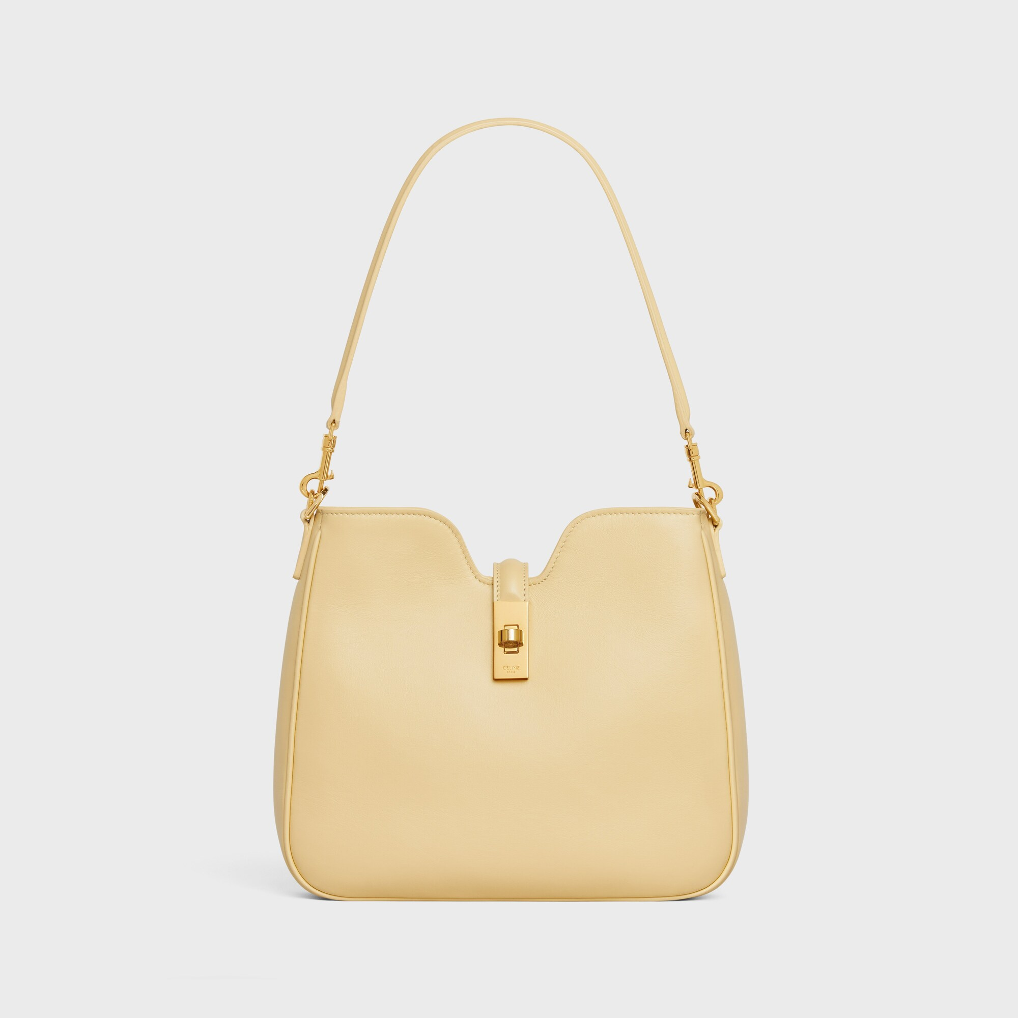 SMALL CAMILLE 16 SOFT BAG IN SMOOTH CALFSKIN Spring Yellow