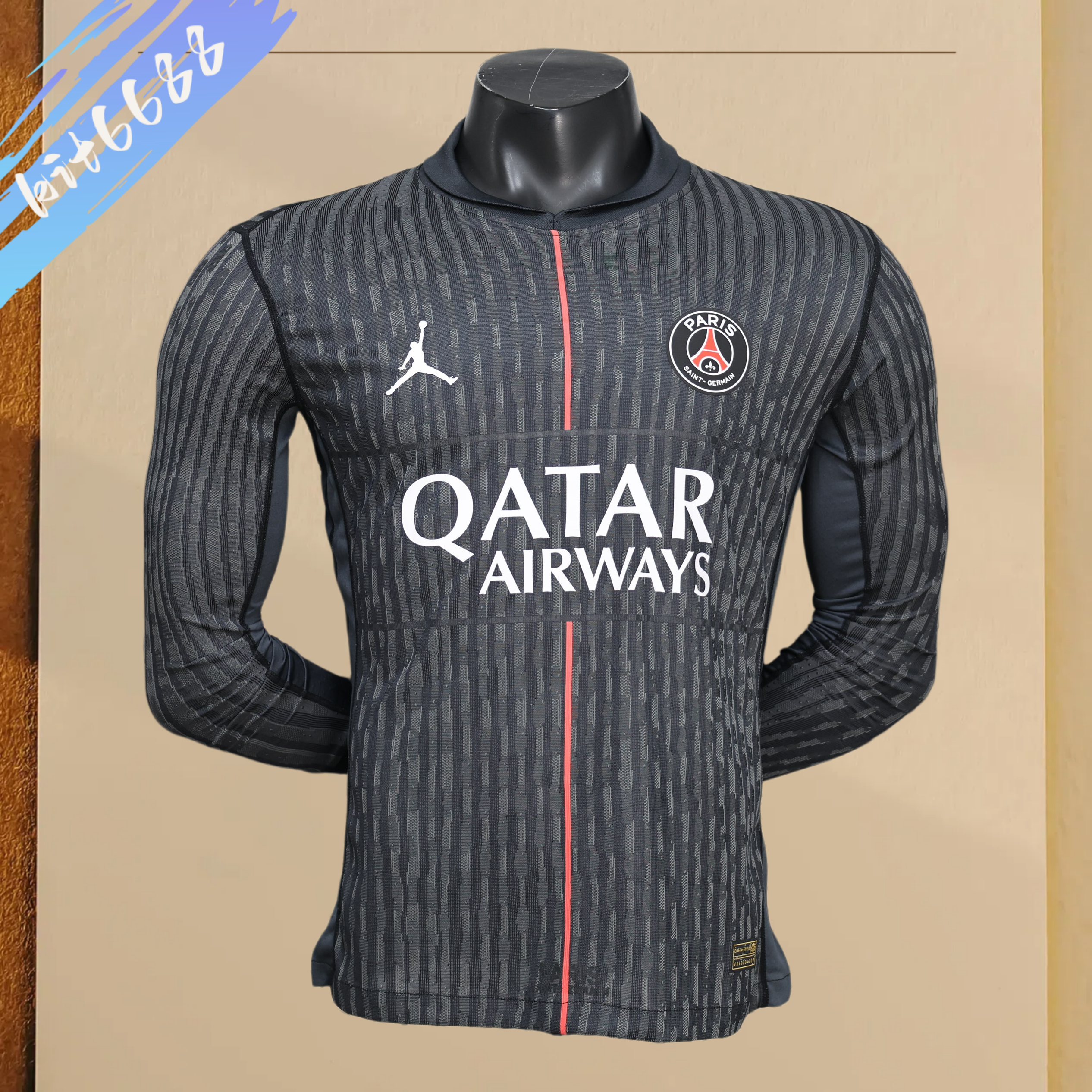 2025/2026 PSG Paris Saint-Germain Fourth Away long sleeves Football Shirt (Player Edition)