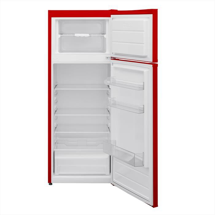 TECHLIFE - Frigorifero 2 porte TFDP263R Classe E 203lt-Rosso