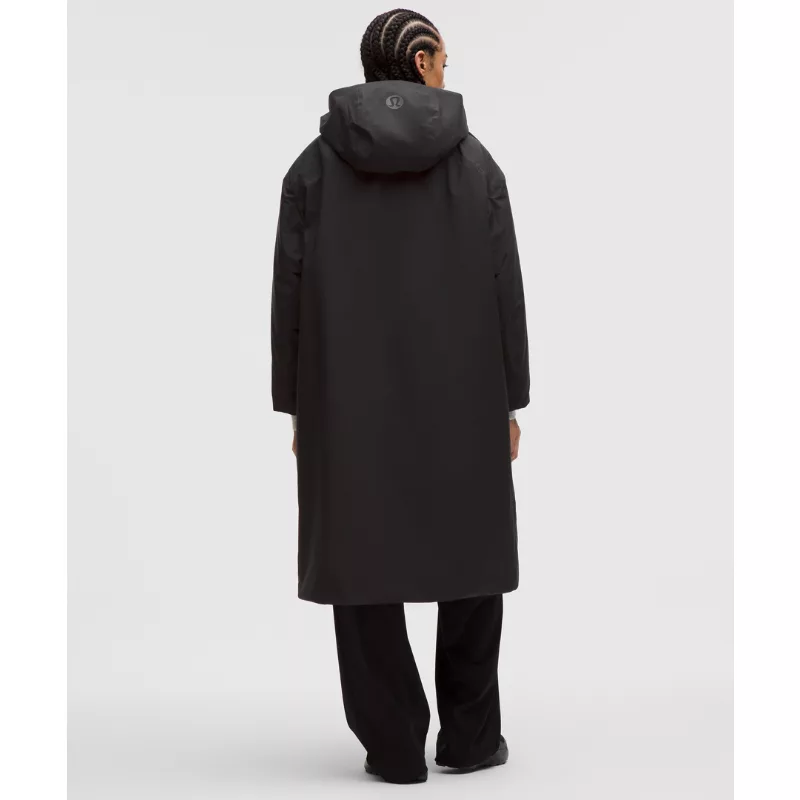 Oversized Insulated Rain Coat