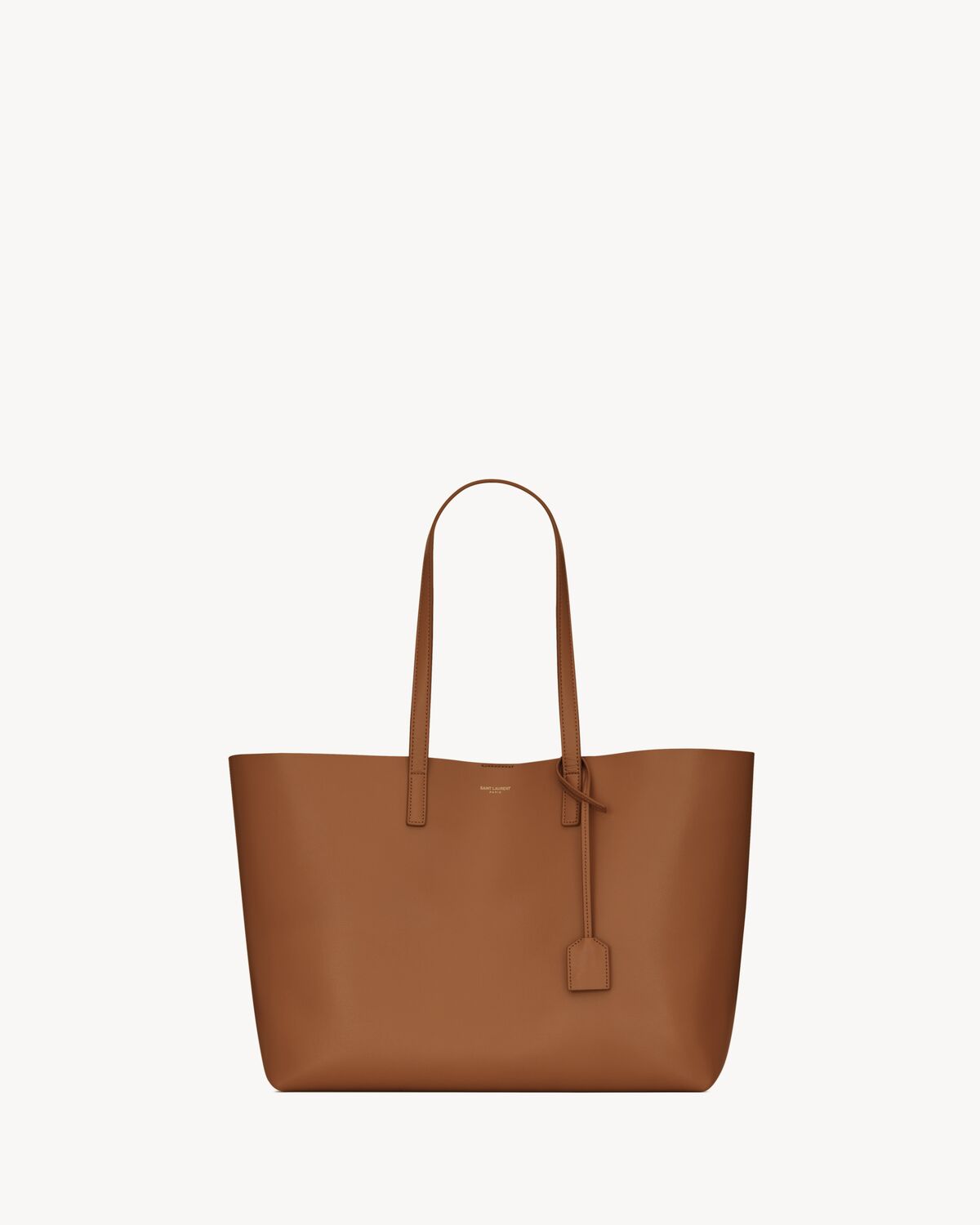 shopping saint laurent in leather BRICK