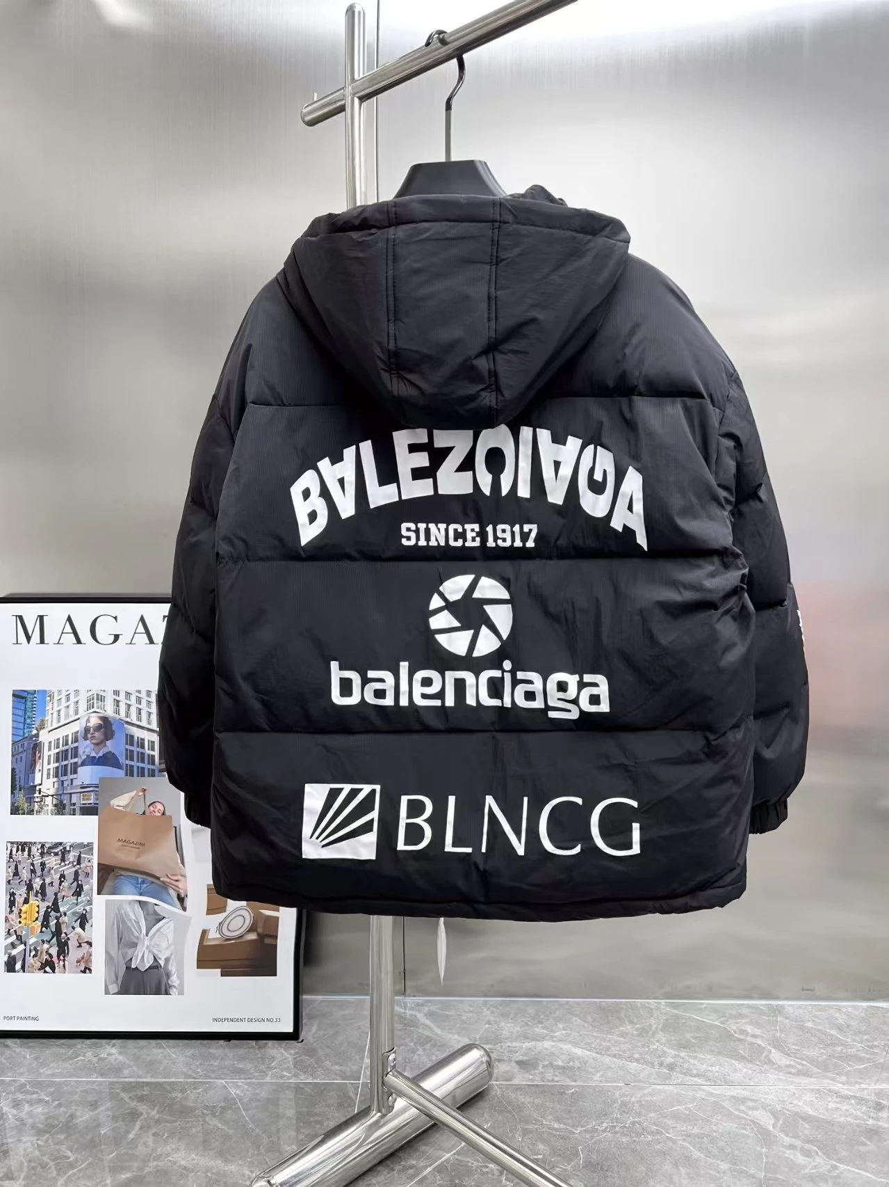 Balenciaga's top-tier down jacket