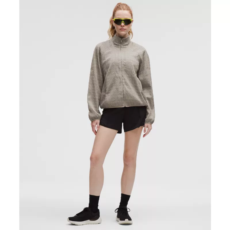 Adapted State Textured Jacket Reflective Grid