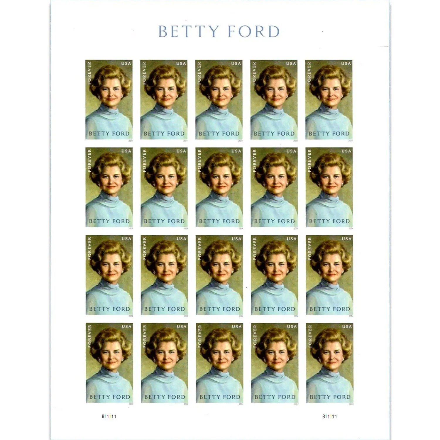 2024 Betty Ford forever stamps