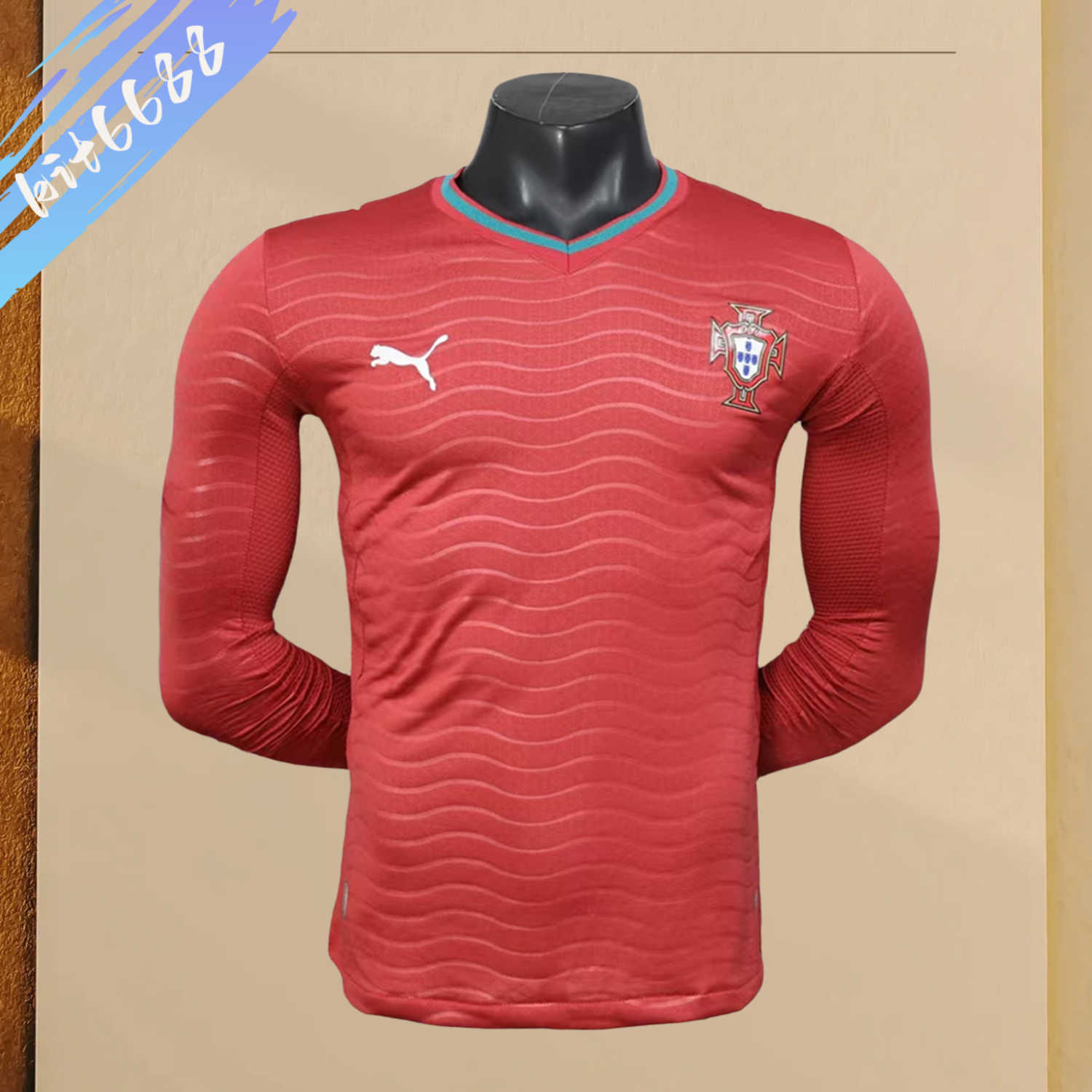 2026 Portugal Home long sleeves Football Shirt (player version)