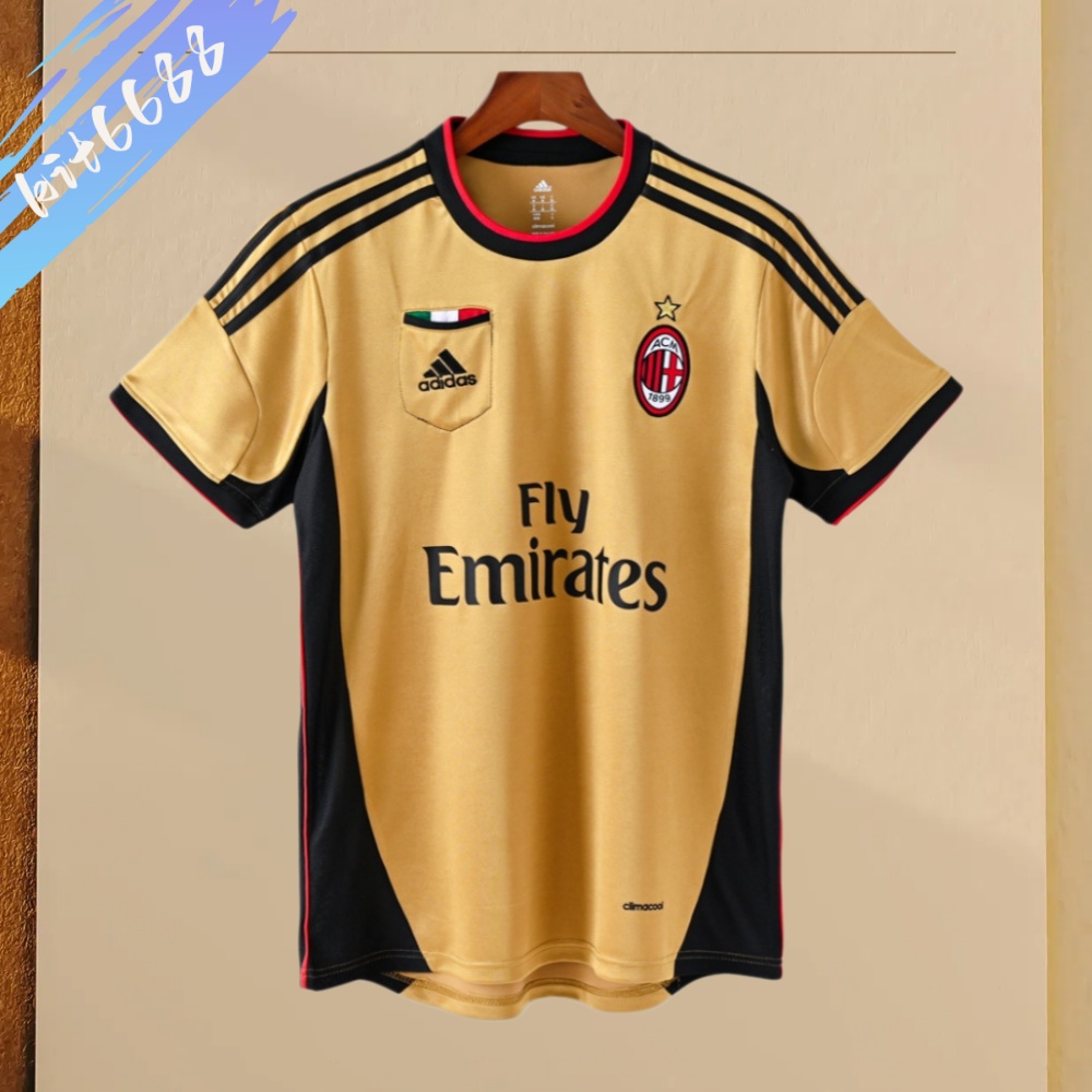 2013/2014 AC Milan Away Retro Football Shirt