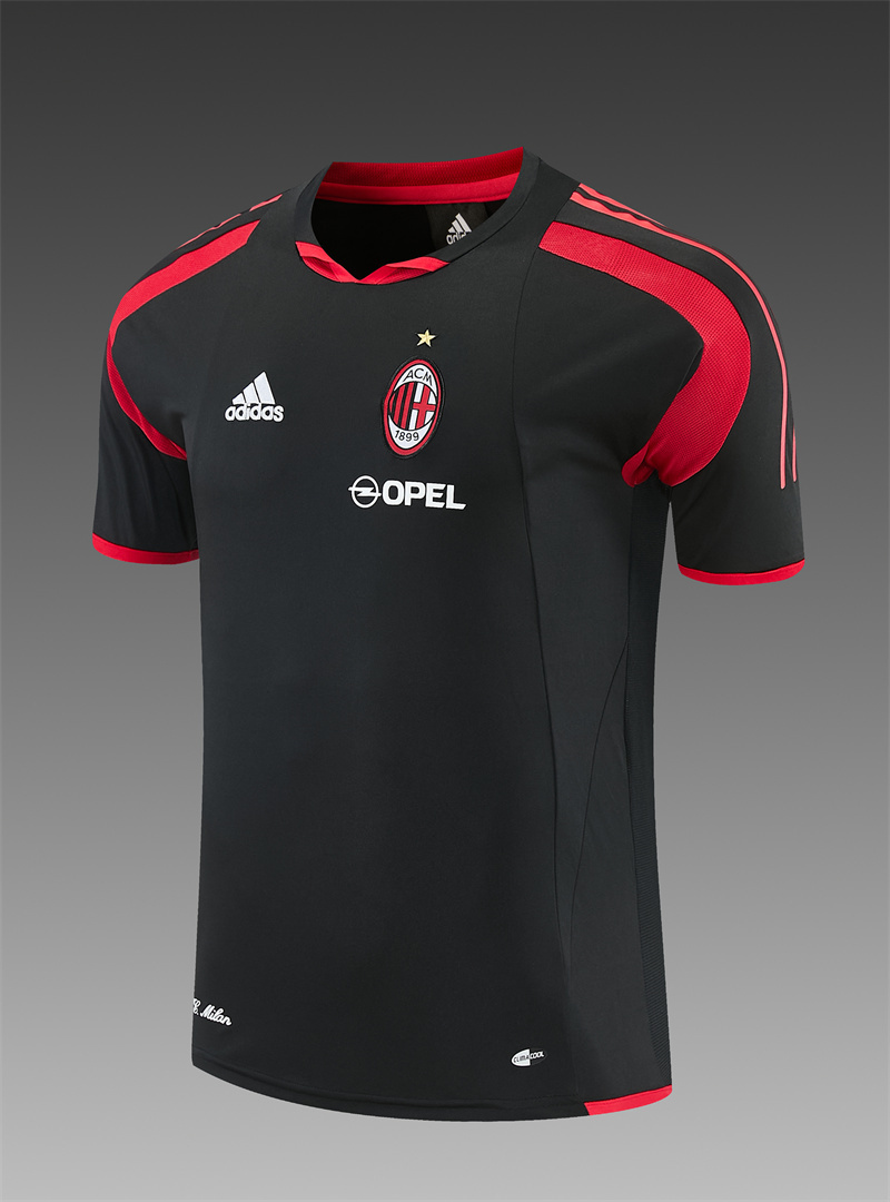 04/05 AC Milan retro training suit short sleeved football shirt