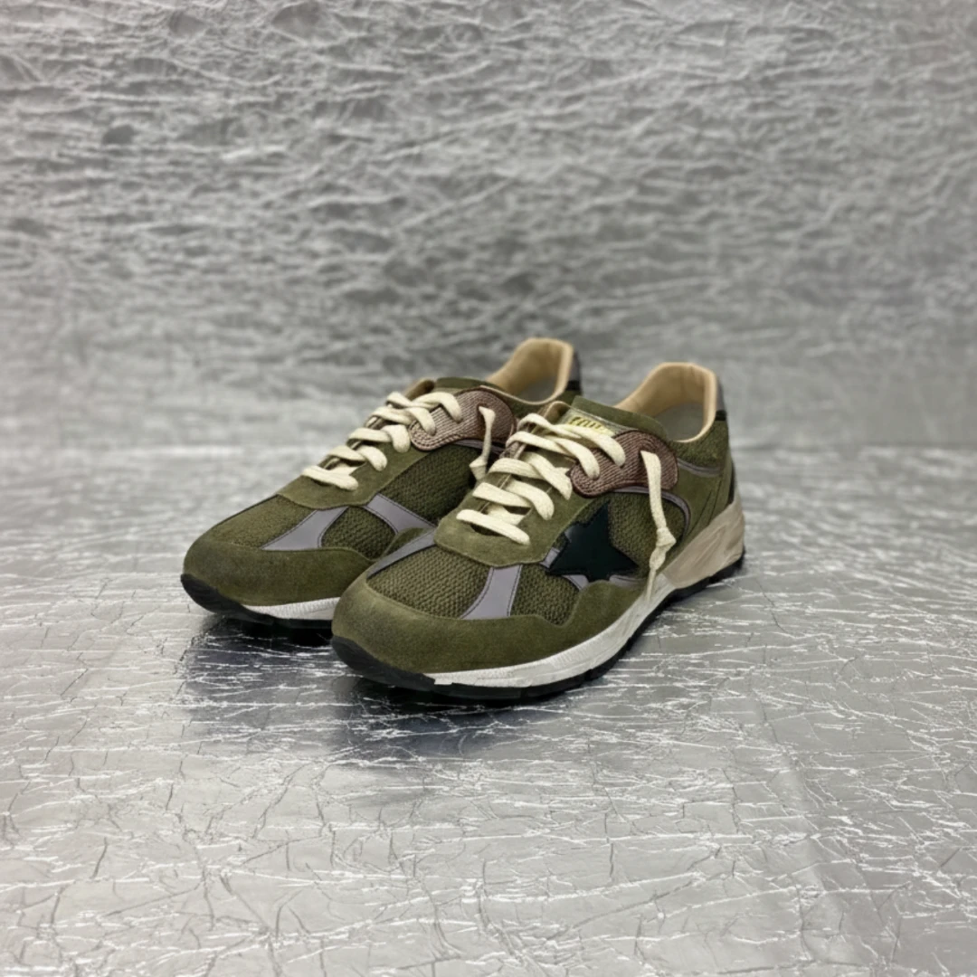 Golden Goose Running Sole Genuine Leather Running Shoes