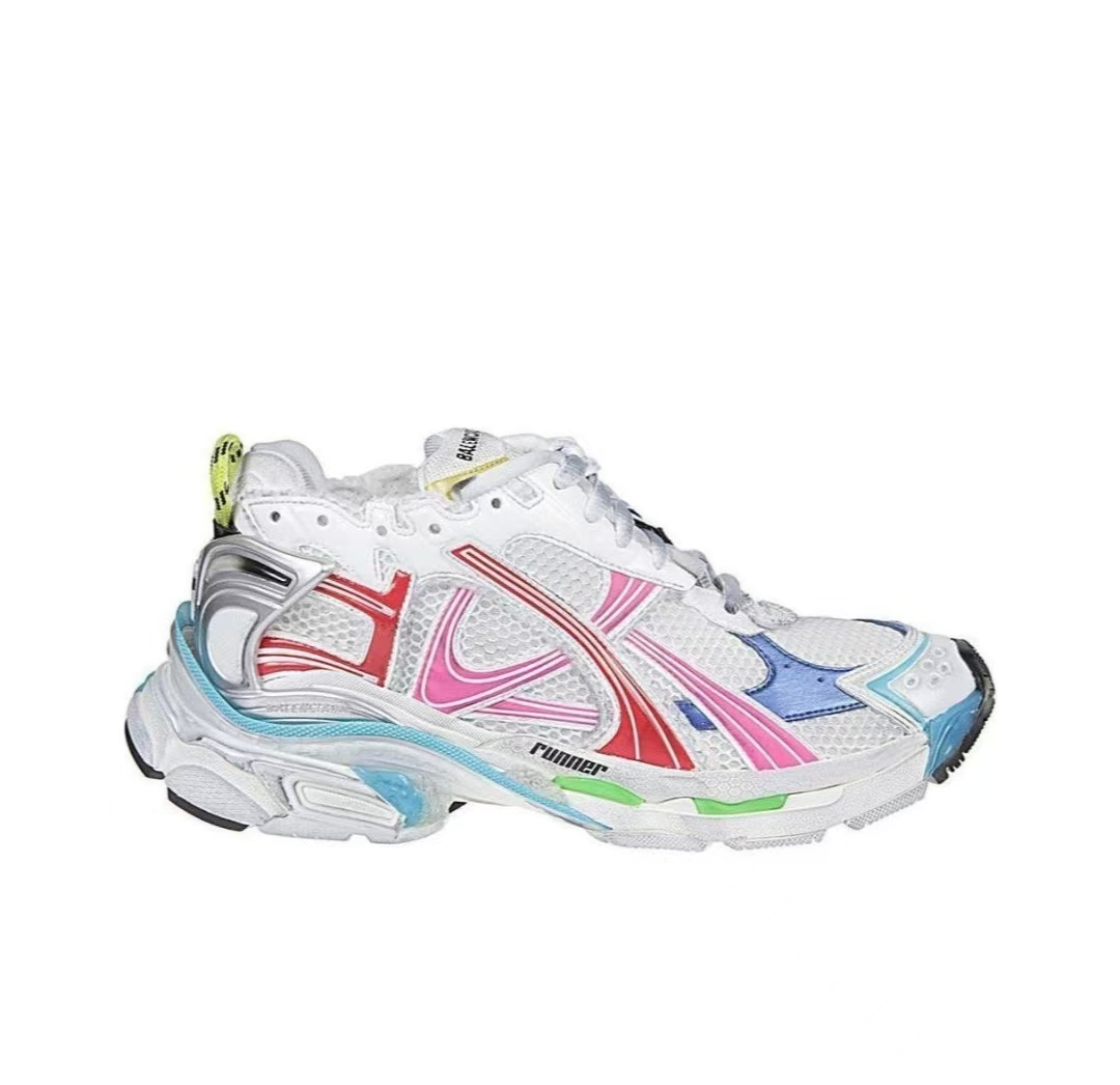 Balenciaga Runner White Multicolor 772774W3RBW9645