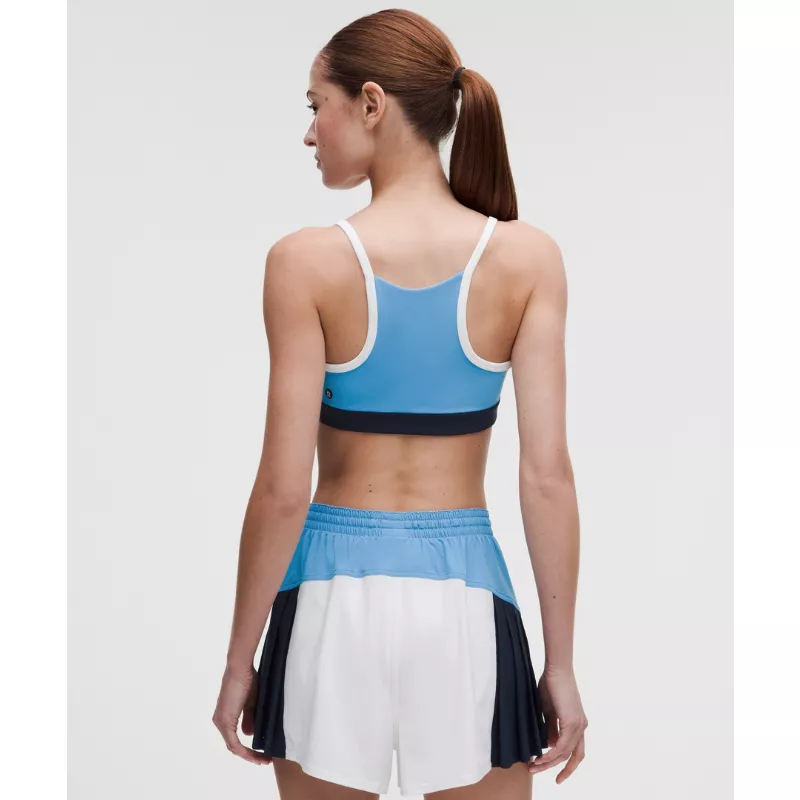 Scoop-Neck Racerback Tennis Bra Medium Support, B/C Cup