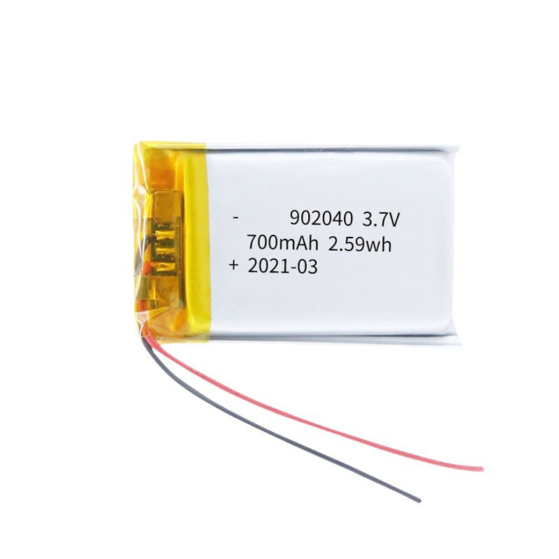 Pouch Lithium Ion Batteries 902035 902040 902535 3.7v 600mAh 700mAh 800mAh