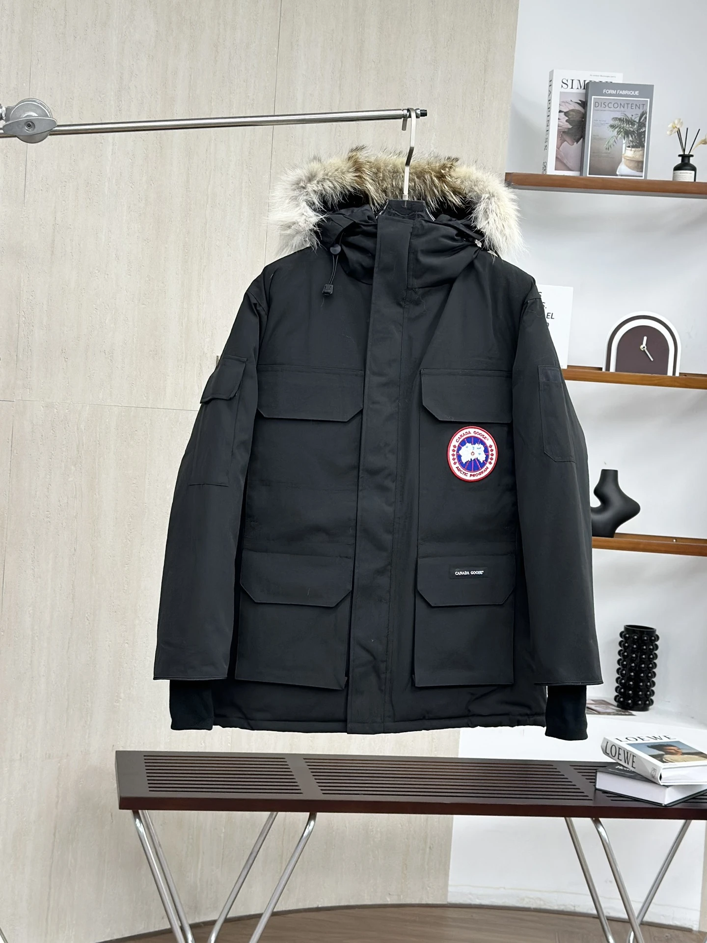 Canada Goose premium quality down jackets are made of 95% goose down.