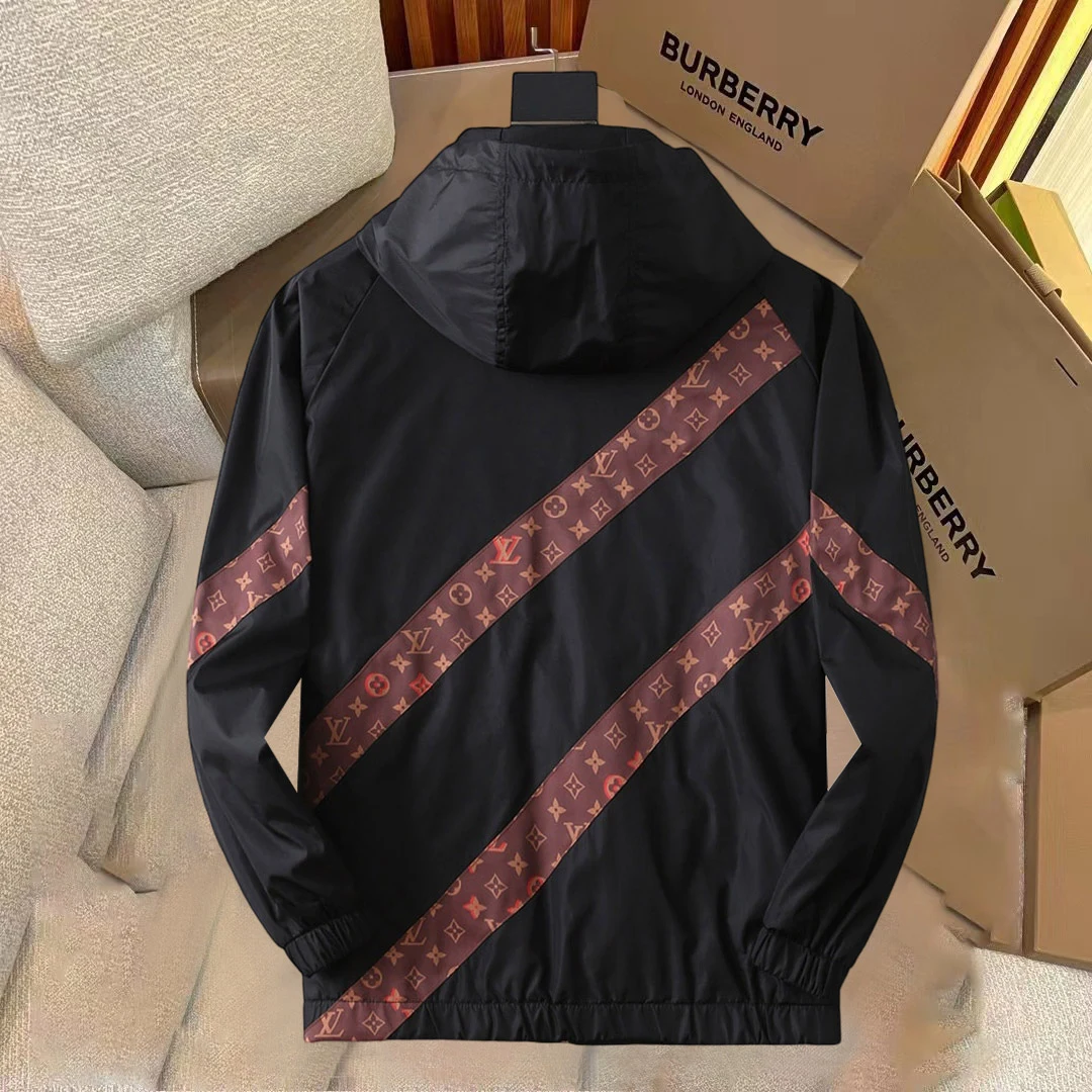 Louis Vuitton Jacken 26SS Kapuze Schwarz Jacken VF643830