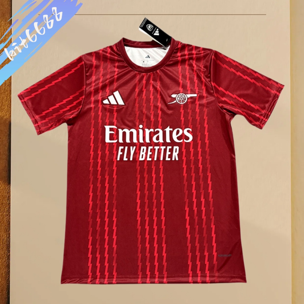 2025/2026 Arsenal Pre-match Training Football Shirt (Fans)