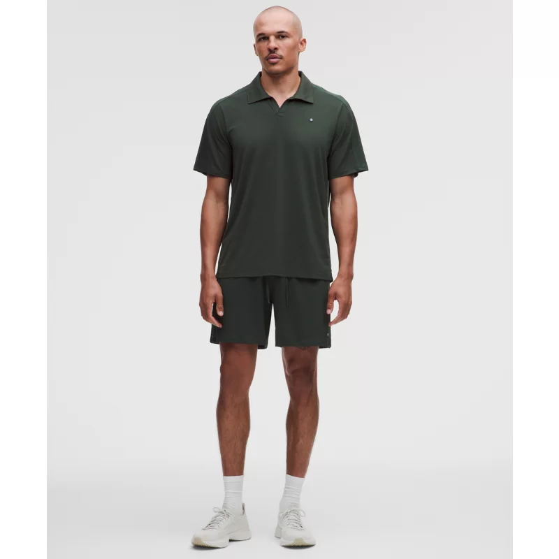 Mesh Panelled Tennis Polo Shirt