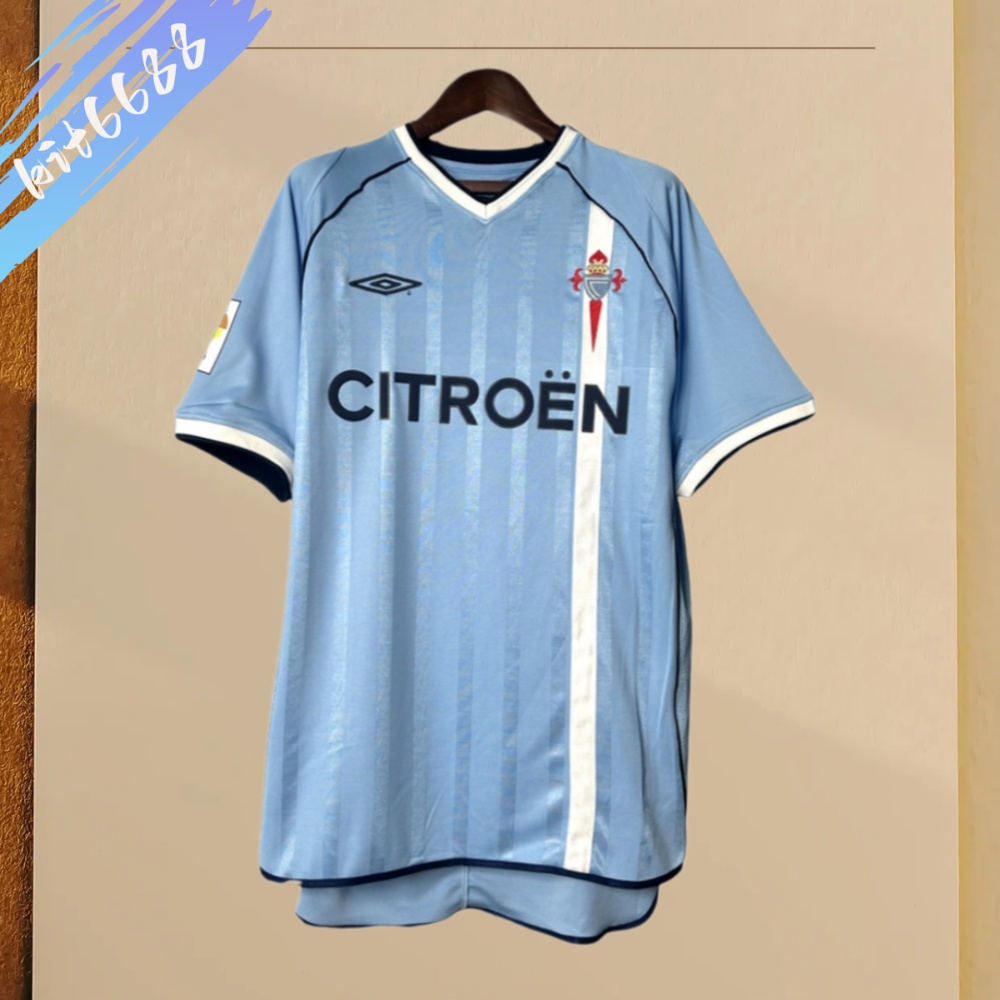 2001/2002 Celta Vigo Home Retro Football Shirt