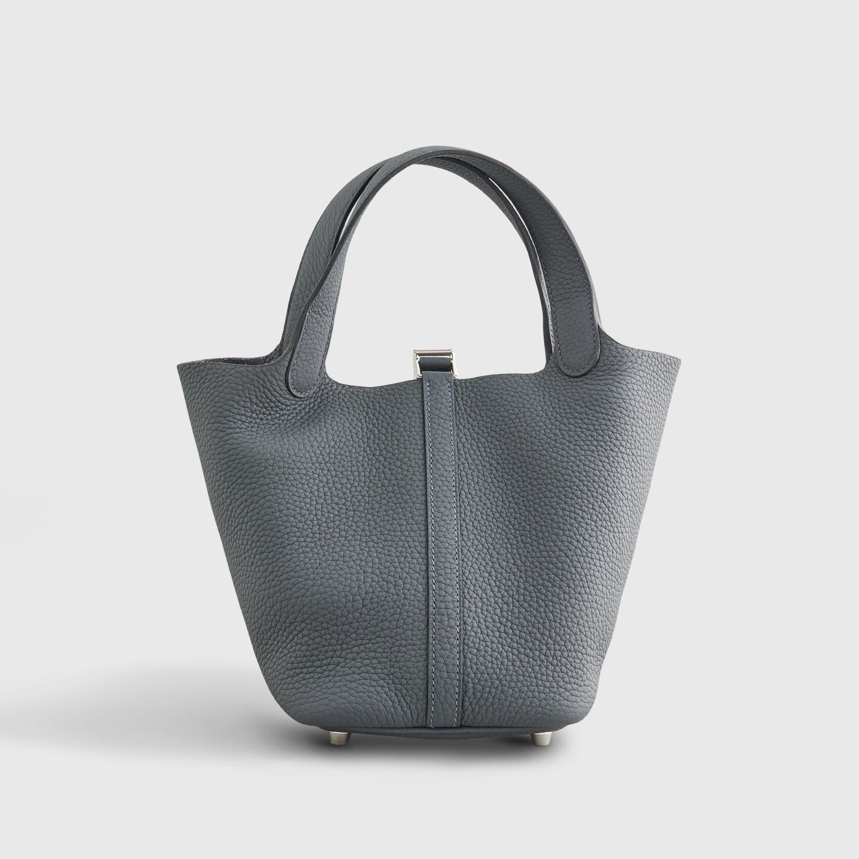 Hermès Picotin 18 Clemence Gris Misty Palladium Hardware
