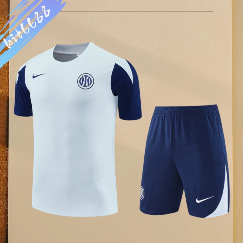 25/26 Inter Milan Short Sleeve Training Clothes (adult Kids Kit)