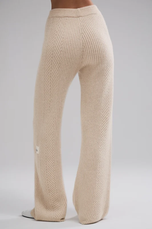 Winter Magic Cashmere Wide Leg Pant