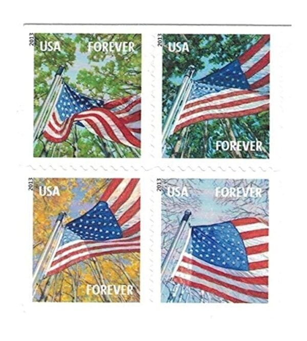 🔥[Free Shipping]2013 US Flag (Four Seasons)-100PCS