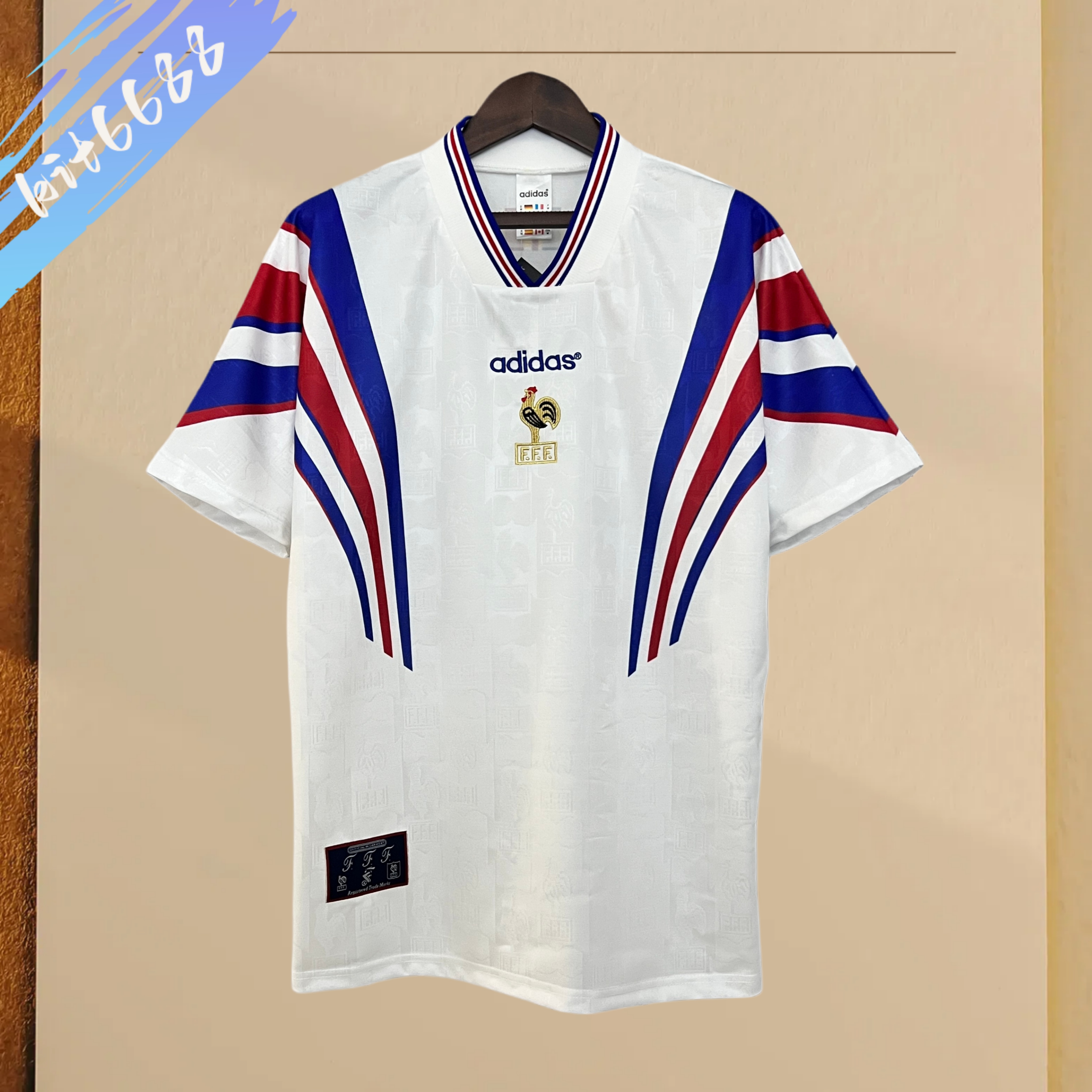 2006 France Away Retro Football Shirt