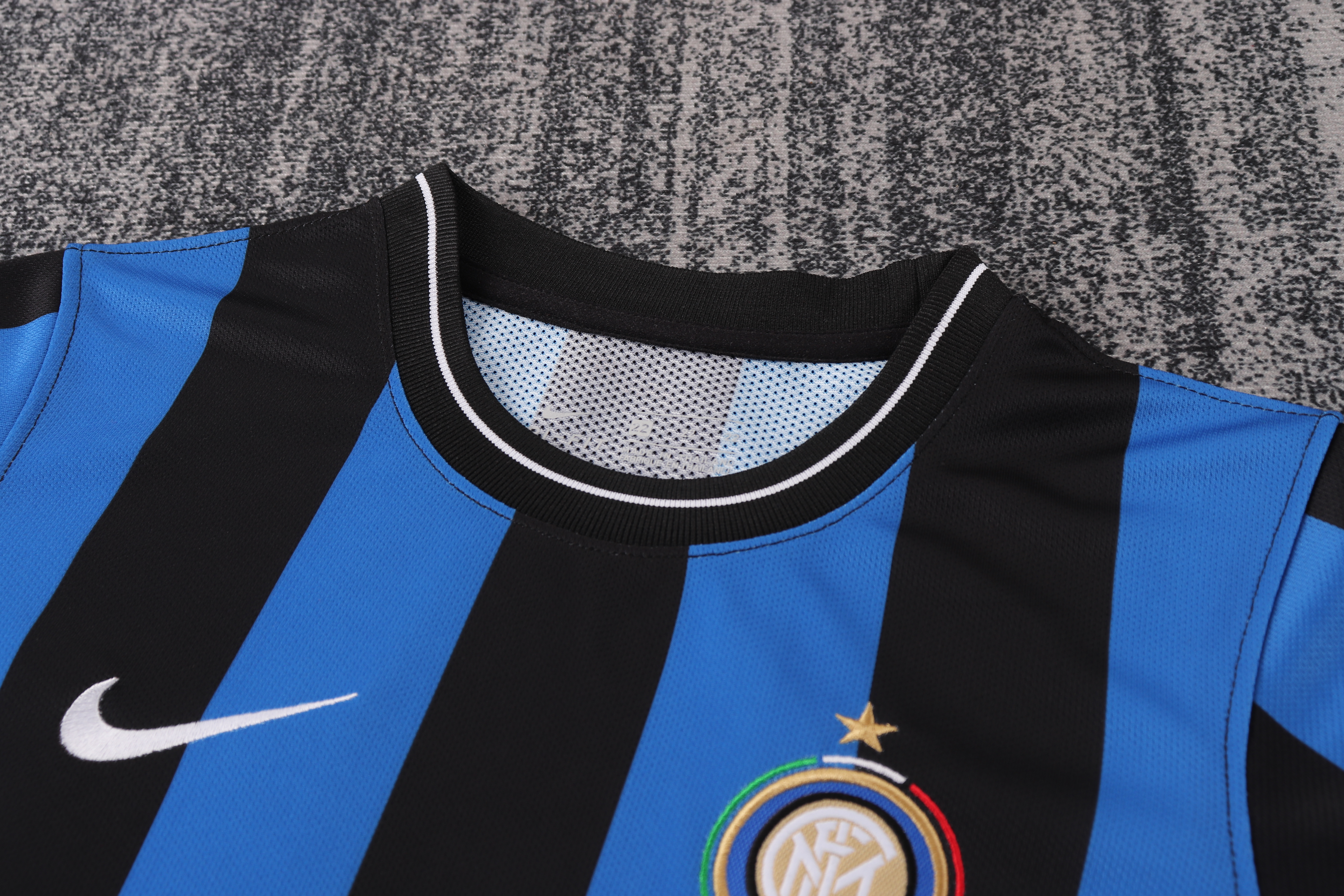 2009/2010 Inter Milan home Retro Football Shirt Kids Kit