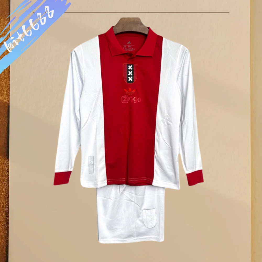 2025/2026 Ajax 125th Anniversary Football Shirt（Kids Kit socks）