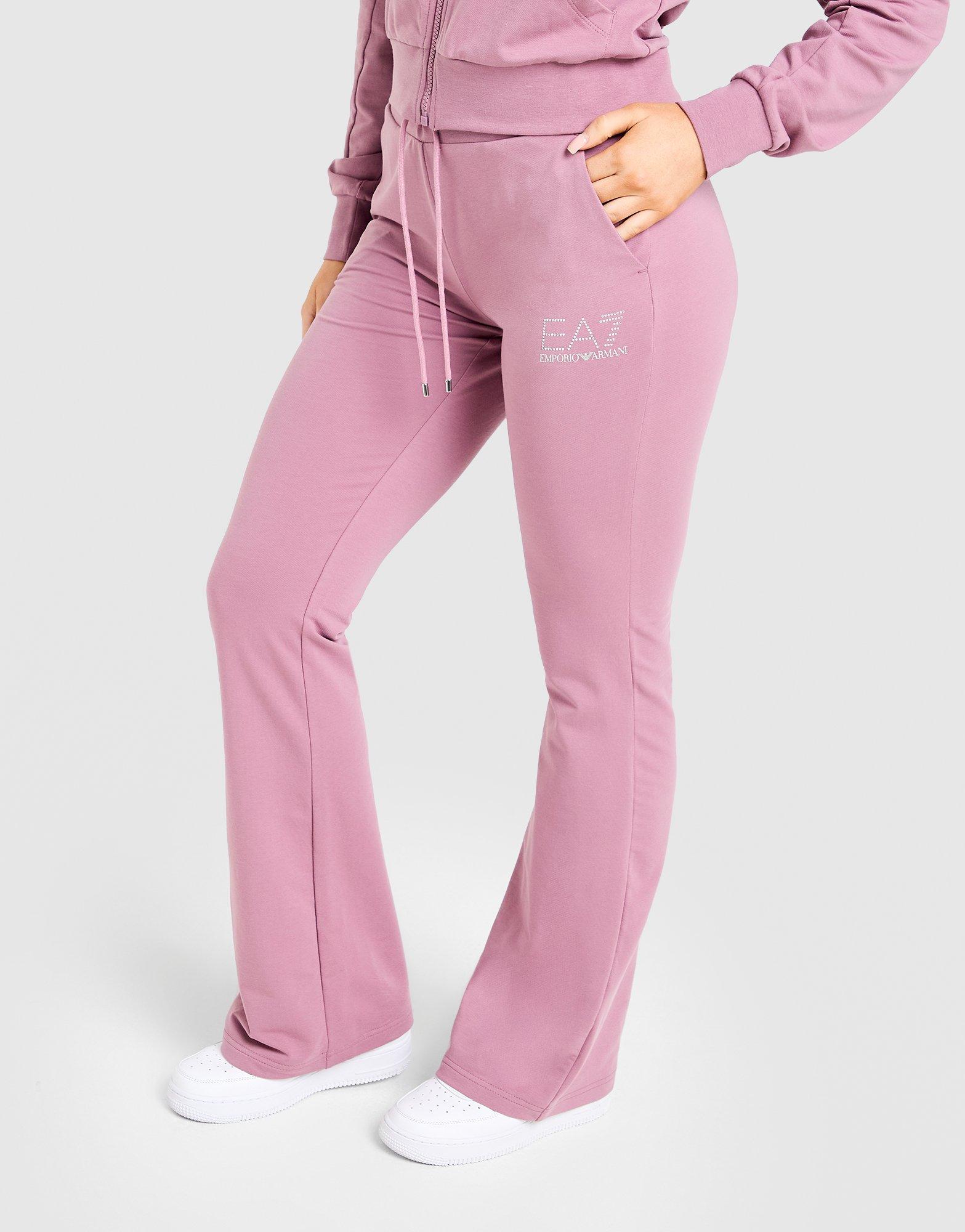EA7 Emporio Armani Slim Diamante Jogginghose Damen