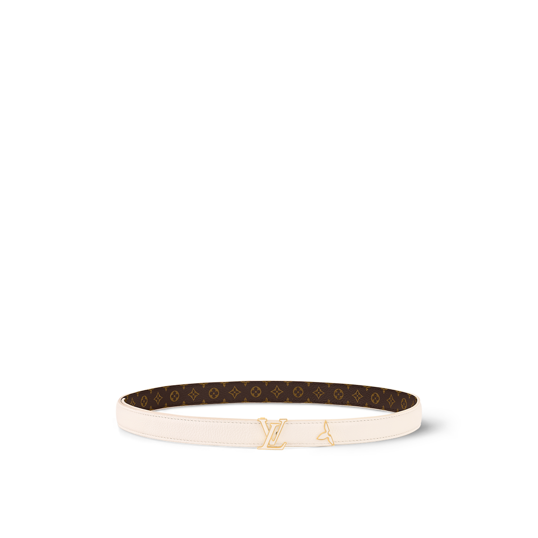 Pretty LV Enamel 20mm Reversible Belt M8682U