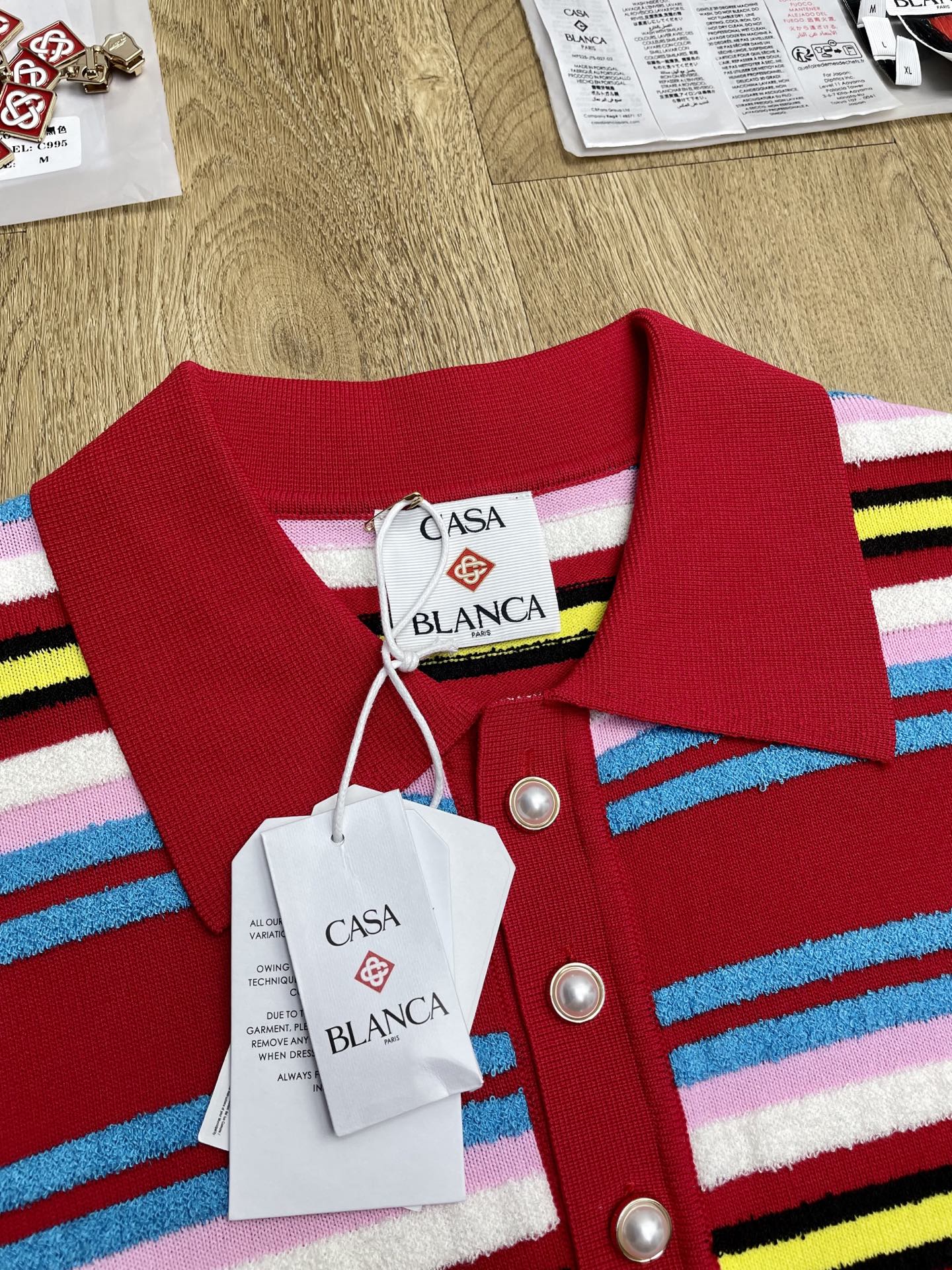 Casablanca Polo Shirt Size S-XL