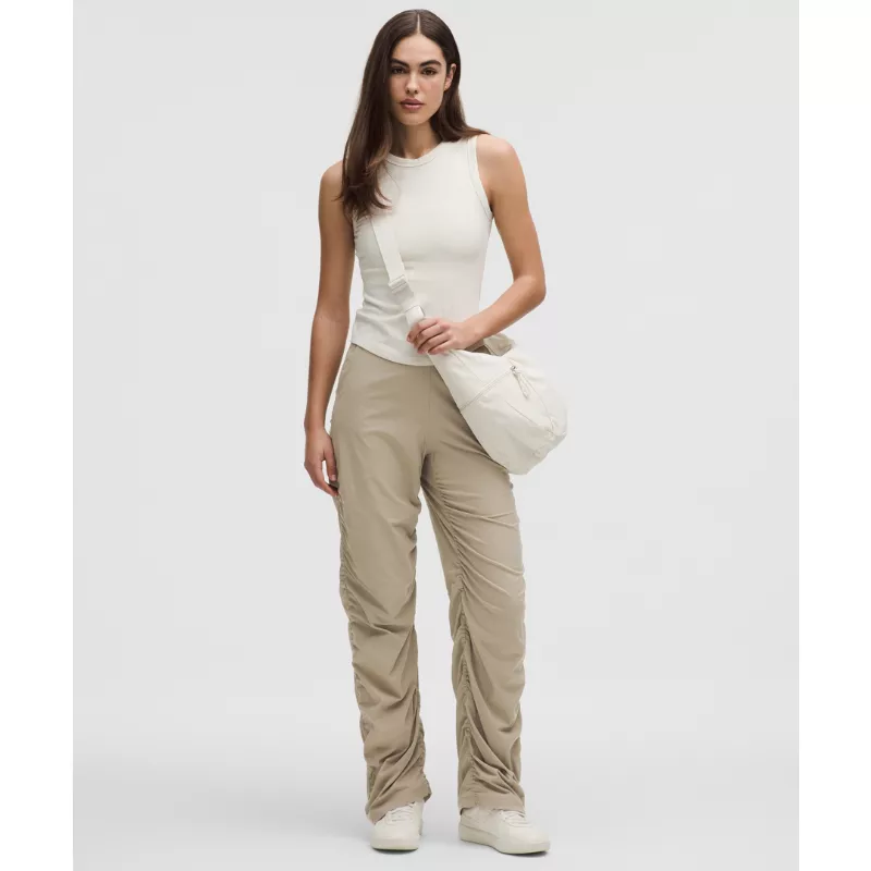 Dance Studio Slim-Fit High-Rise Flared Pant