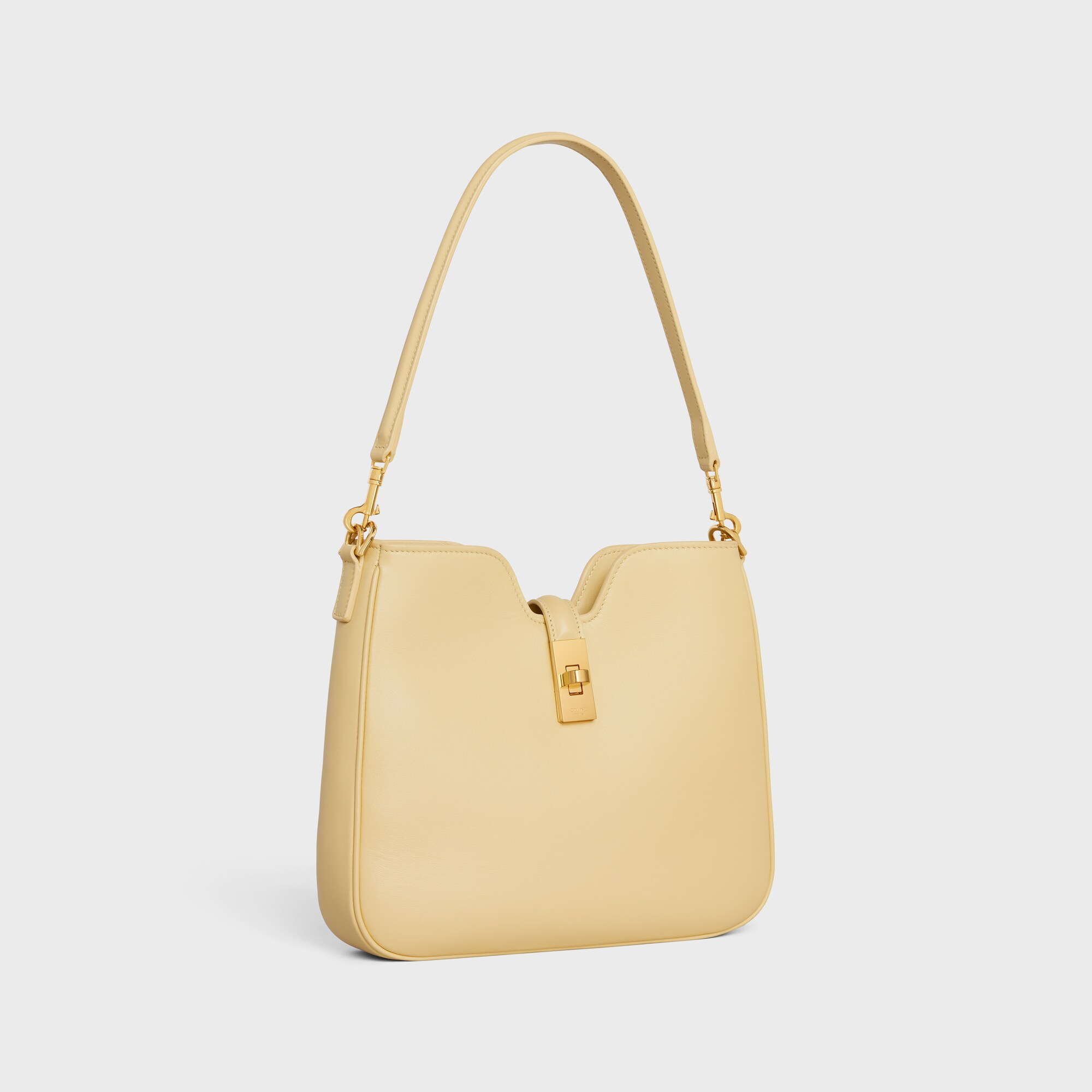 SMALL CAMILLE 16 SOFT BAG IN SMOOTH CALFSKIN Spring Yellow