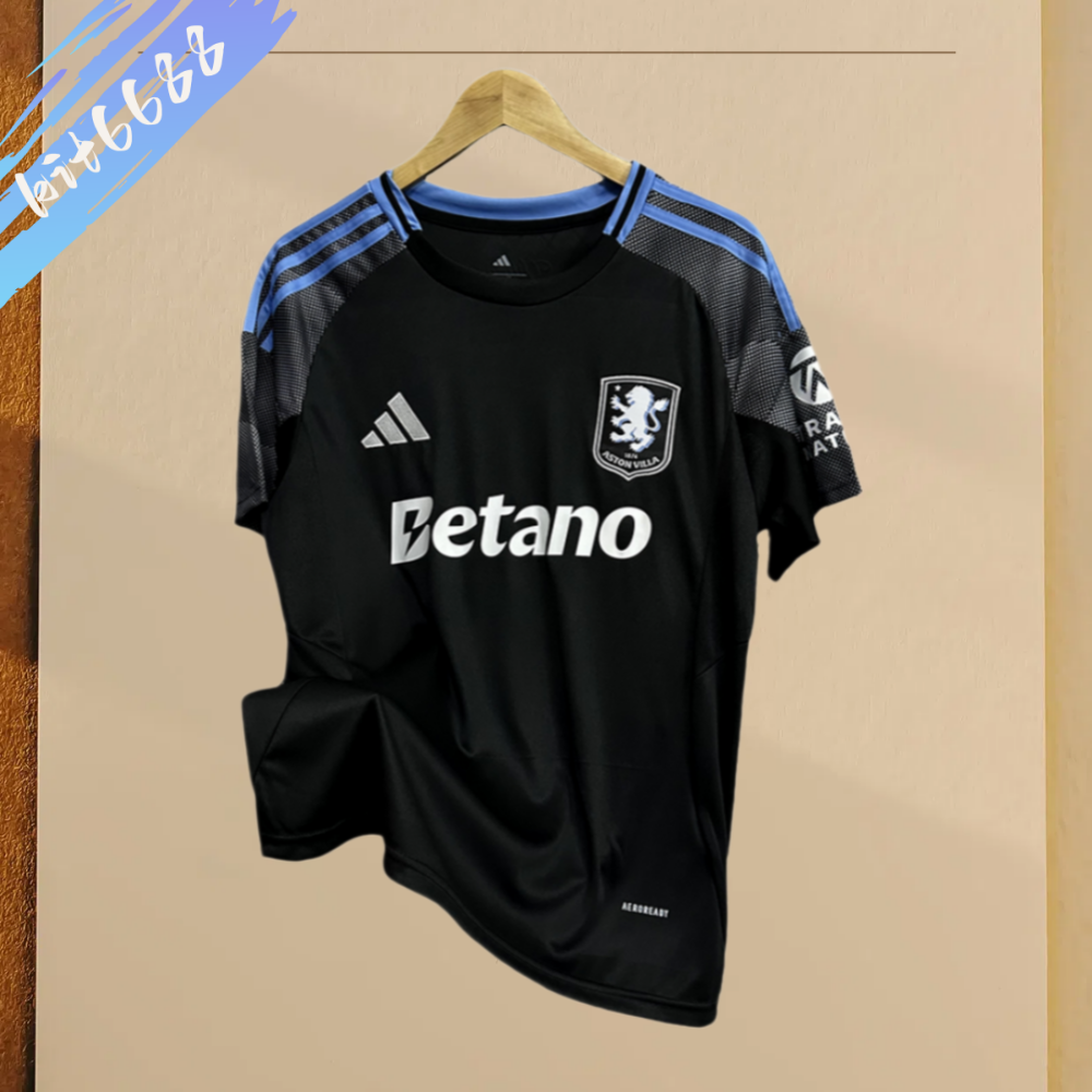 2025/2026 Aston Villa Away Football Shirt （Fans version）