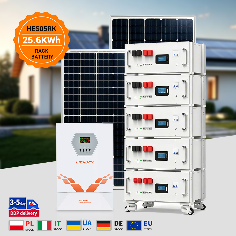 51.2V 500Ah 25.6KWH Rack Mounted Battery