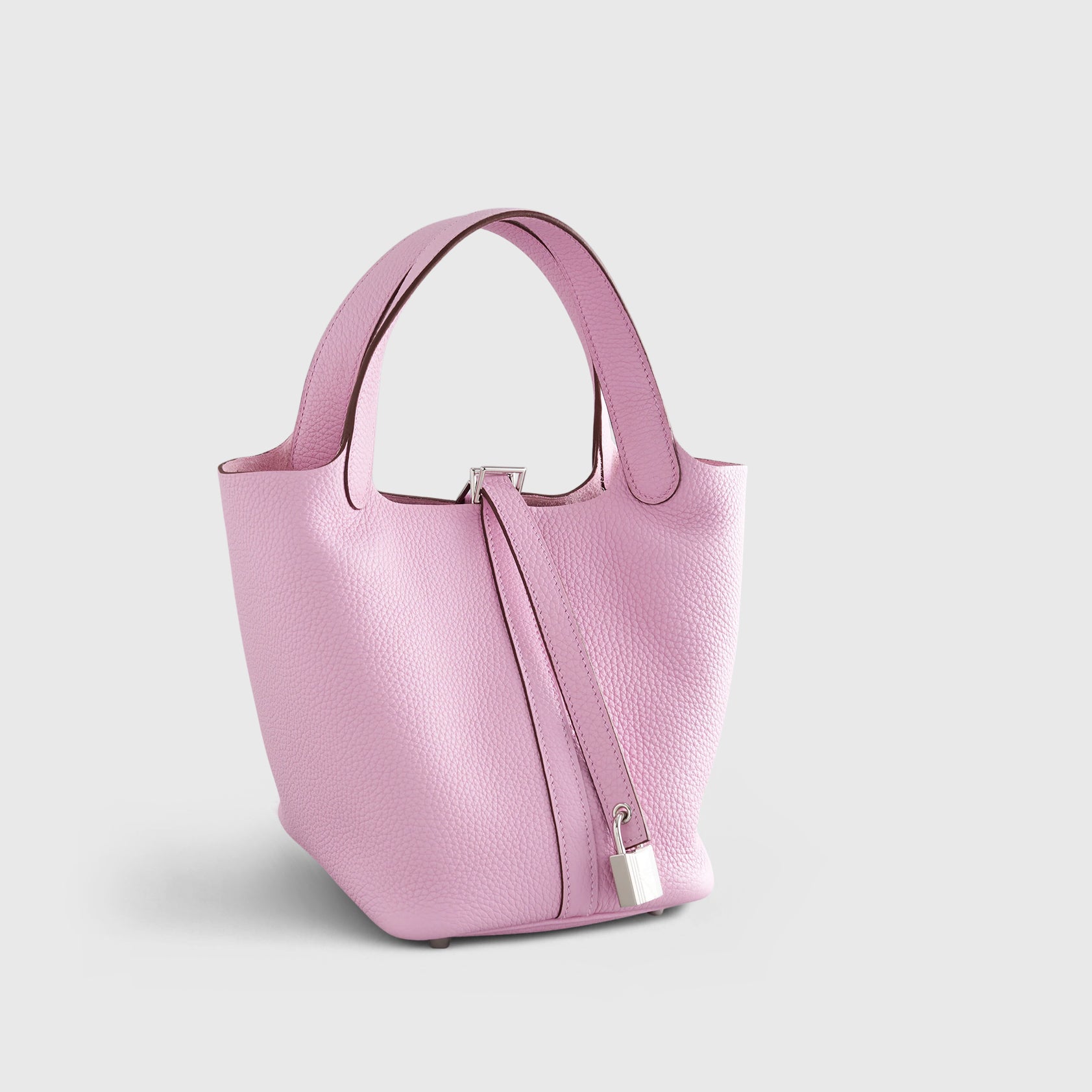 Hermès Picotin 18 Clemence Mauve Sylvester Palladium Hardware