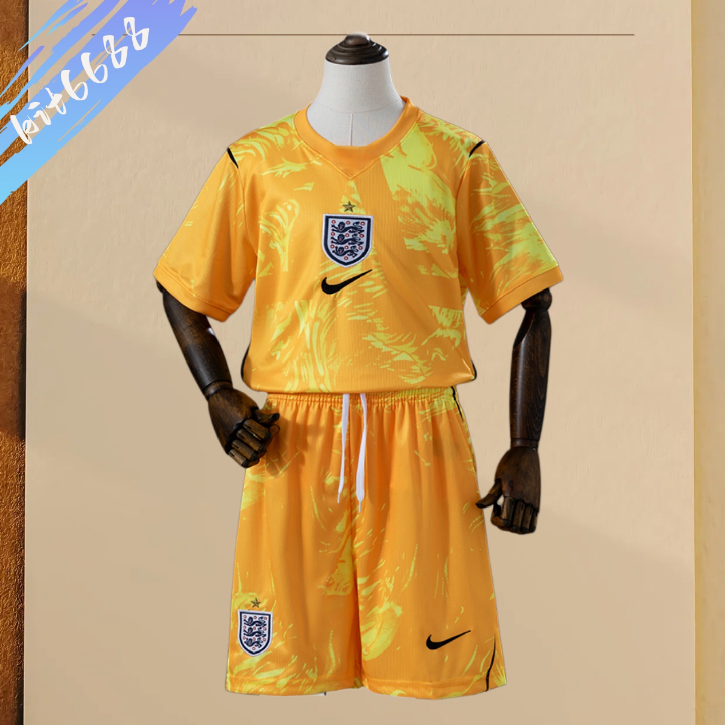 2026/2027 England goalkeeper Football Shirt (Kids Kit socks)