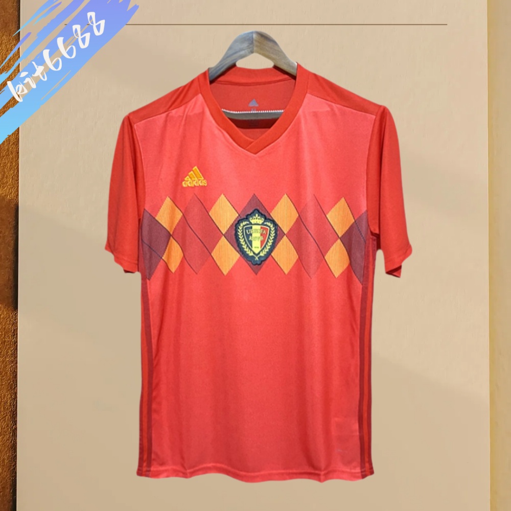 2018 Belgium home Retro Football Shirt