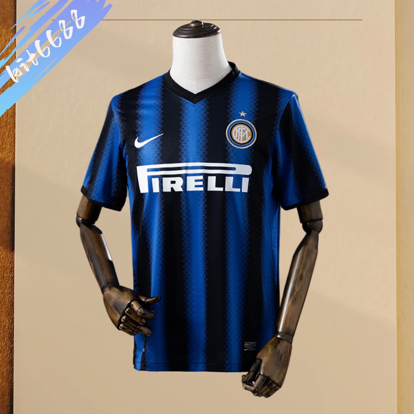 2010/2011 Inter Milan Home Retro Football Shirt