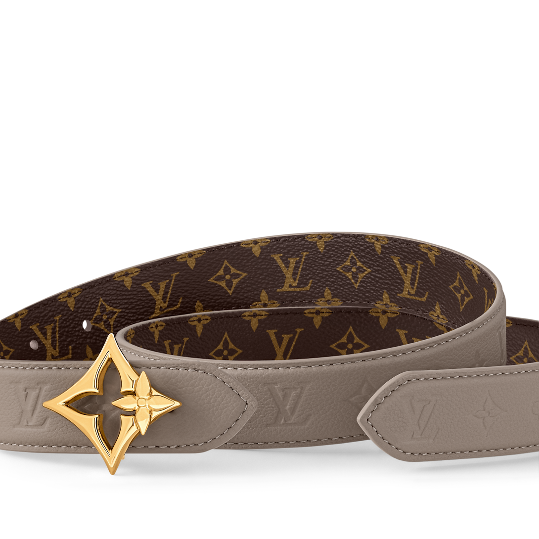 LV Flowergram Ard 30mm Reversible Belt M8937W