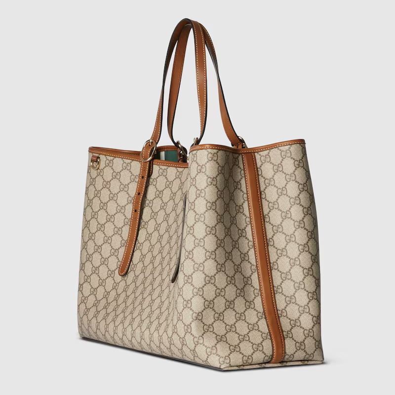 GG Emblem large tote bag